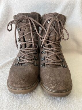 H. Bass & Co. Andrea metallic ankle boots size9